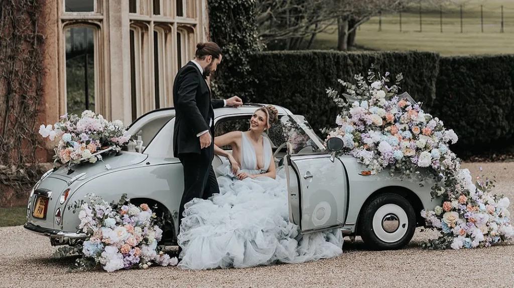 Wedding Car Flower Garlands and Bouquets 🚘🌸